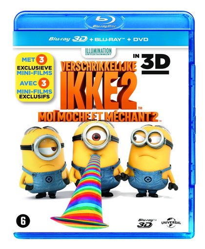 Verschrikkelijke Ikke 2 (Despicable Me 2) (3D Blu-ray)