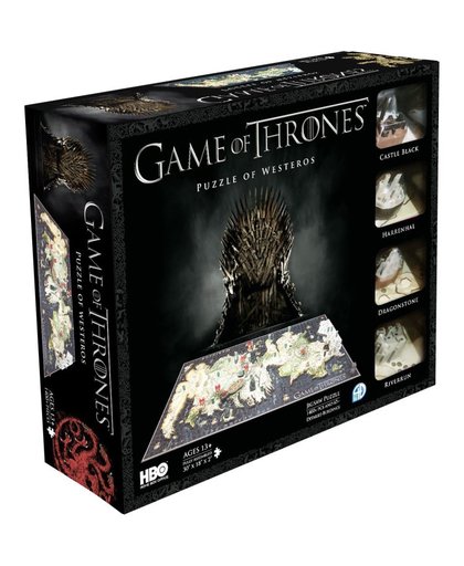 Game of Thrones: Westeros Mini 4D Puzzle