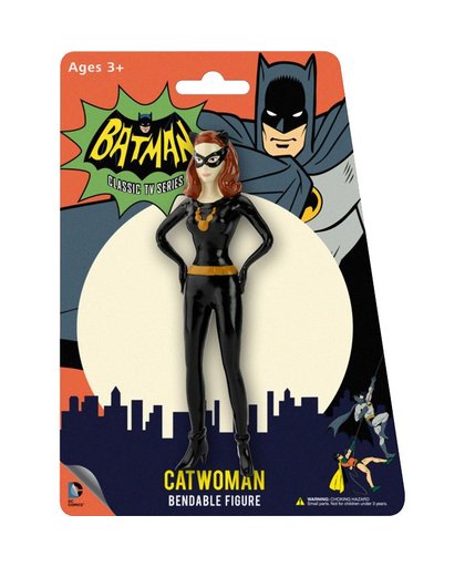 DC Comics: Catwoman 1966 Bendable Figure