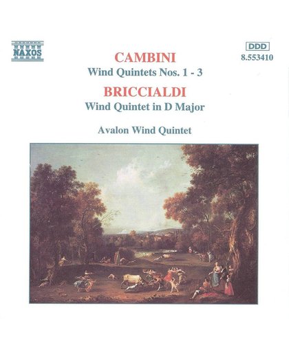 Cambini, Briccialdi: Wind Quintets / Avalon Wind Quintet