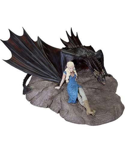 Daenerys and Drogon Statuette