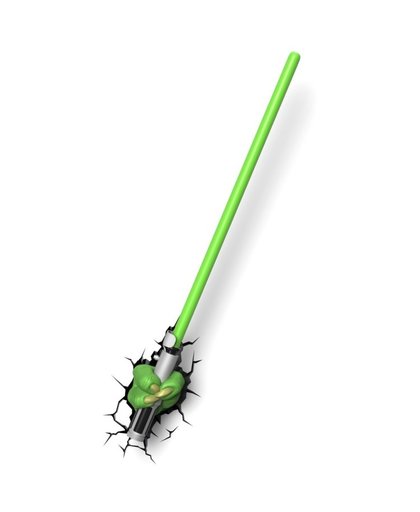 3D Light Star Wars Yoda Light Saber