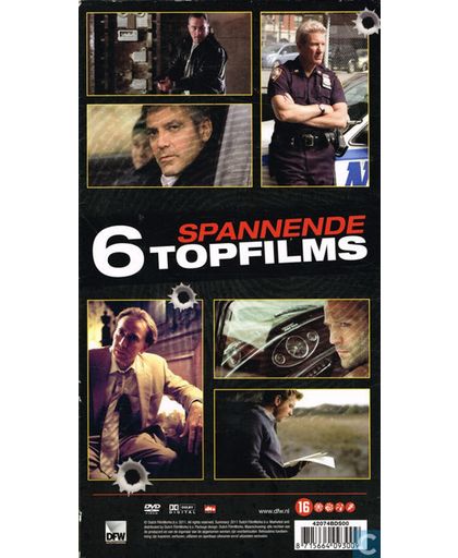 6 spannende topfilms: Michael Clayton - Righteous Kill - Brooklyn's Finest - Bad Lieutenant - The Ghost Writer - The Bank Job