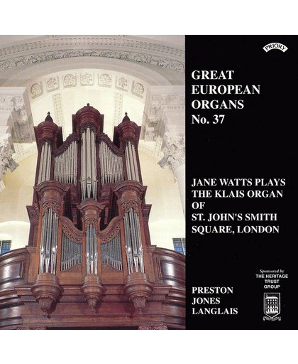 Great European Organs  No.37