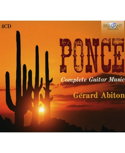 Ponce, Complete Guitar Music