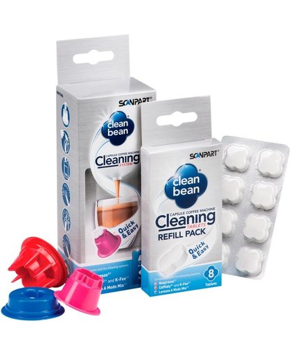 CleanBean reinigingsset - Capsule-machines