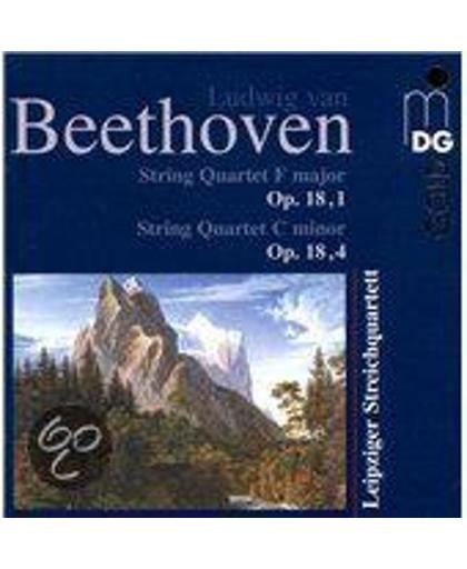 Beethoven: String Quartets Opus 18 / Leipzig String Quartet