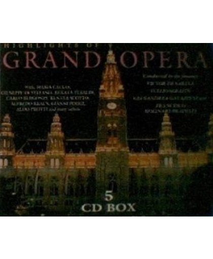 Highlights of Grand Opera - 5 CD Box