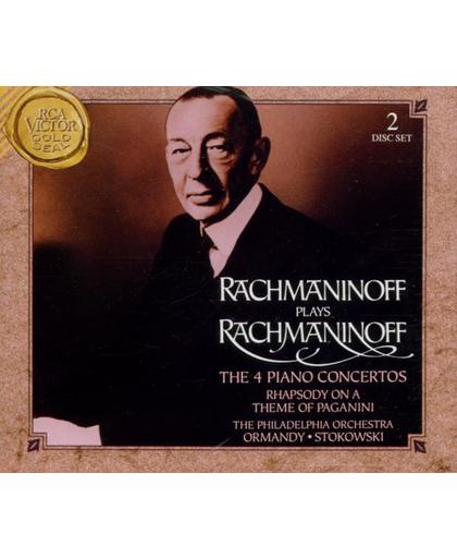 Rachmaninoff plays Rachmaninoff - The 4 Piano Concertos, etc