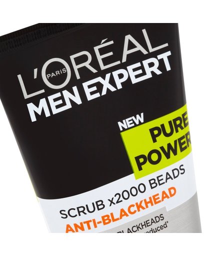 LOréal Paris L&#39;Oréal Paris Men Expert Pure Power Scrub 150ml