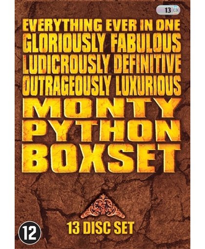 Absolutely Everything Monty Python dvd-box