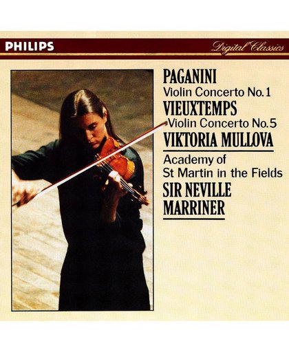 Paganini: Violin Concerto No. 1; Vieuxtemps: Violin Concerto No. 5
