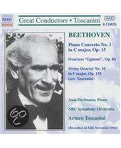 Great Conductors - Toscanini  Beethoven: Piano Concerto, etc