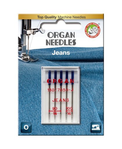 Jeans naalden, 5 stuks