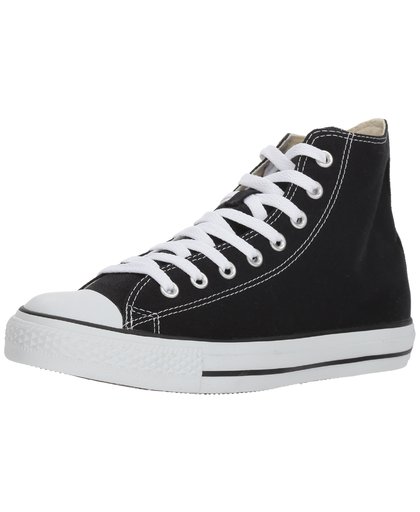 Converse - Chuck Taylor All Star Leather - Sneaker hoog gekleed - Heren - Maat 41,5 - Zwart;Zwarte - Black Monochrome