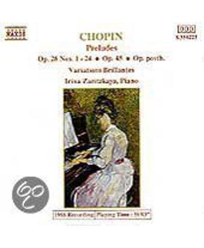 Chopin: Preludes, etc / Irina Zaritzkaya