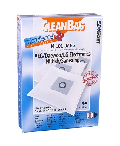 CleanBag Microfleece+ M101DAE3