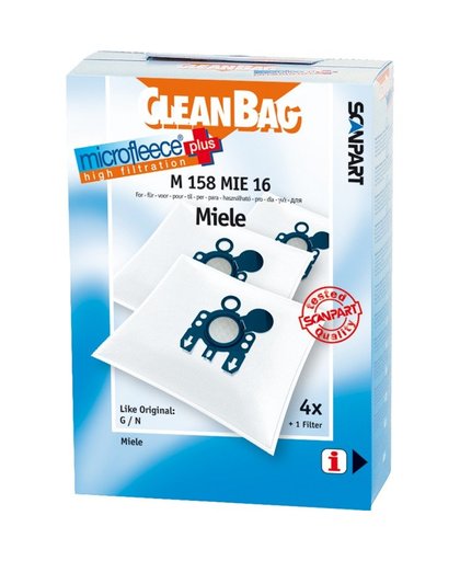 CleanBag Microfleece+ M 158 MIE 16