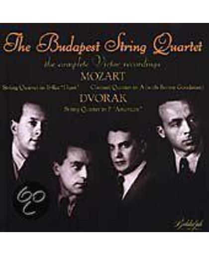 Mozart, Dvorak: String Quartets / Budapest String Quartet