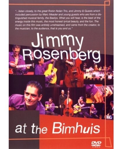 Jimmy Rosenberg - At The Bimhuis