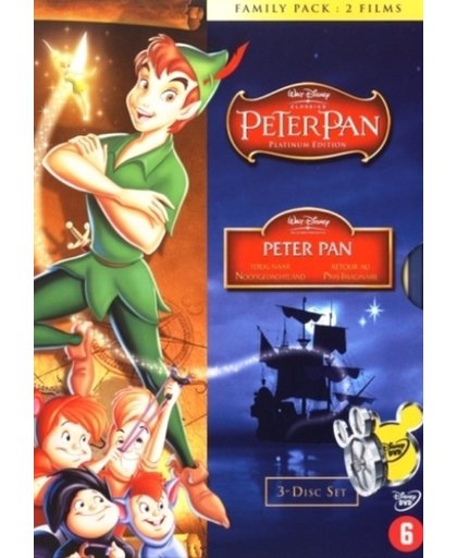 Peter Pan 1 (2DVD) & Peter Pan 2 (1DVD)