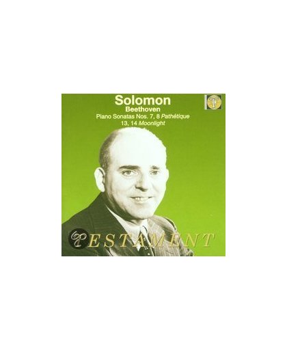 Solomon - Beethoven: Piano Sonatas nos 7,8,13 & 14