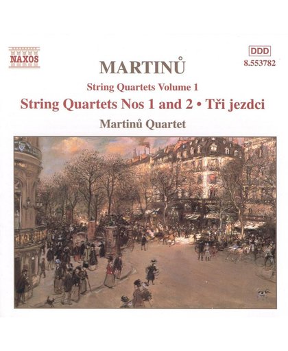 Martinu: String Quartets Vol 1 / Martinu Quartet