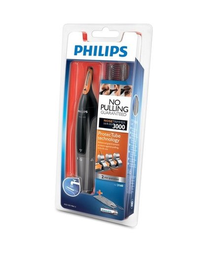 Philips NOSETRIMMER Series 3000 Trimmer voor neus, oren en wenkbrauwen NT3160/10 precisietrimmer
