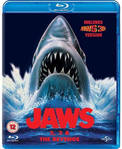 Jaws 2 - Jaws 3 -  Jaws  The Revenge (Import zonder NL)