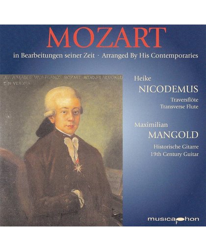 Mozart Arranged by His Contemporaries