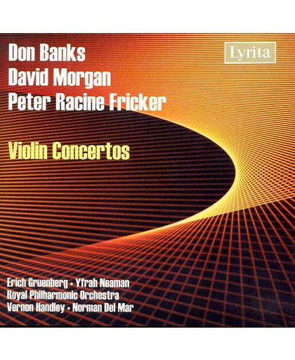 Banks, Morgan, Fricker: Violin Concertos