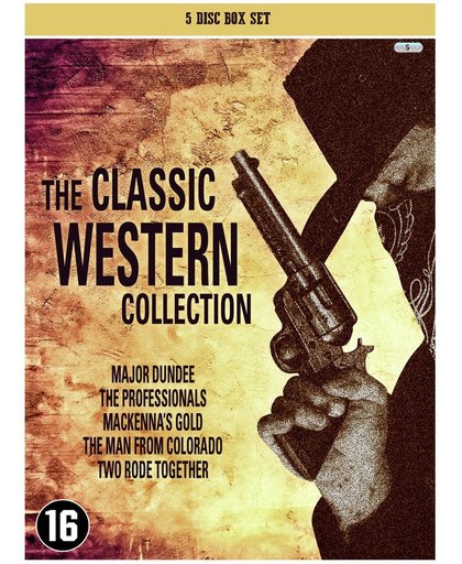 Western Box : Mackenna's Gold / Major Dundee / The Man from Colorado / The Professionals / Two Rode Together