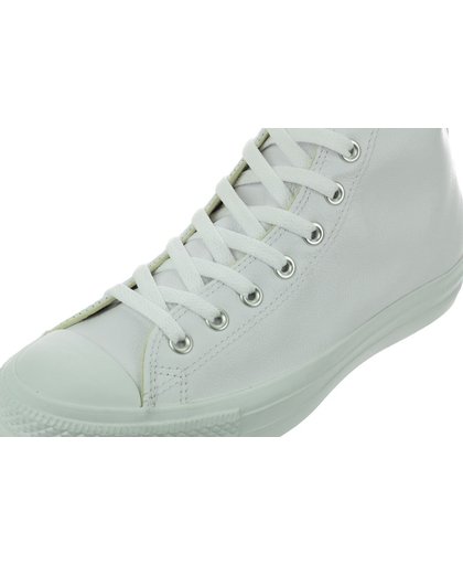 Converse All Stars Leather Hoog 1T406 Wit-36