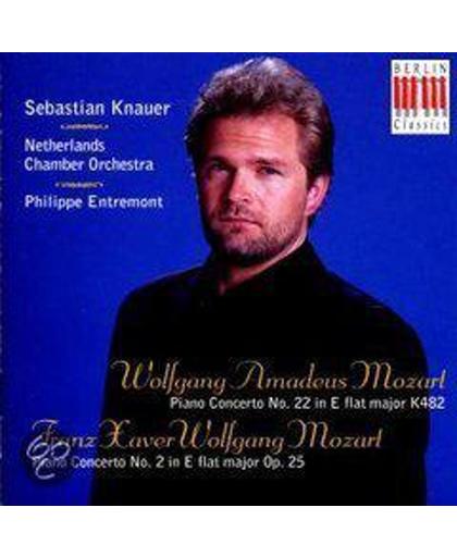 Wolfgang Amadeus Mozart: Piano Concerto No. 22; Franz Xaver Wolfgang Mozart: Piano Concerto No. 2