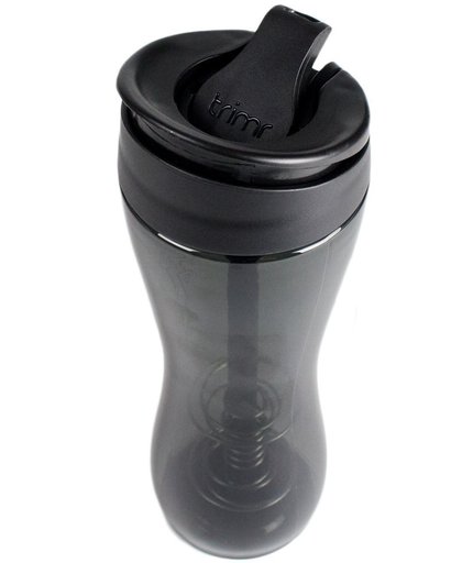 Myprotein Trimr Water & Shaker Bottle - Black