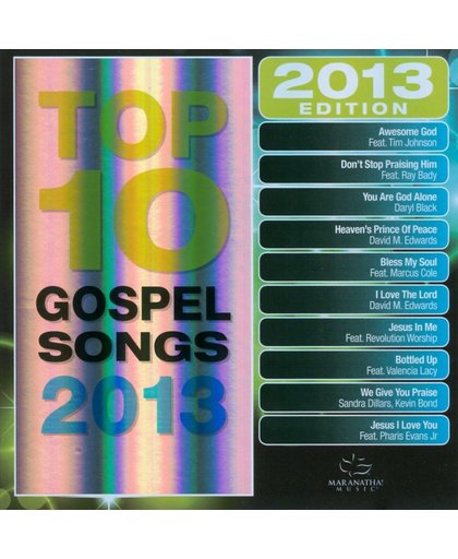 Maranatha!: Top 10 Gospel Songs 2013