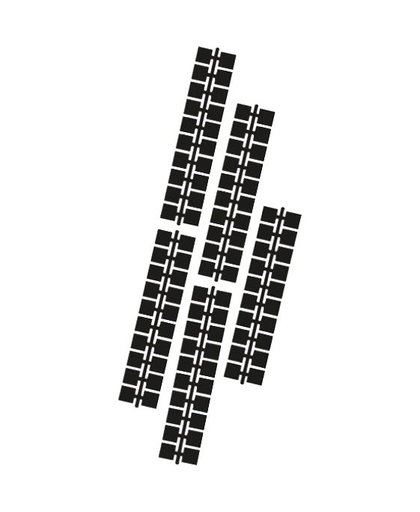 1 punt kleurstrips zwart (601), 10 stuks