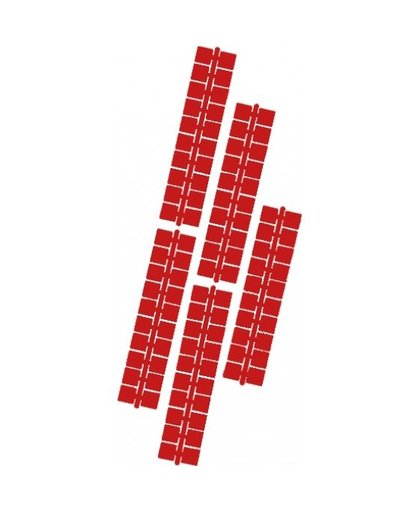 1 punt kleurstrips rood (606), 10 stuks