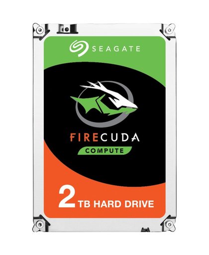Seagate FireCuda 2.5" Hybride hdd 2000GB SATA III interne harde schijf