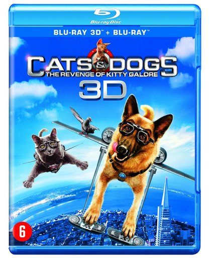 Cats & Dogs 2: De Wraak Van Kitty Galore (3D & 2D Blu-ray)