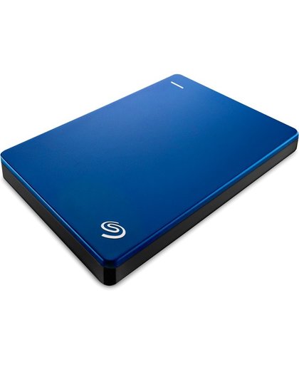 Seagate Backup Plus 2TB Slim draagbare schijf, Blauw externe harde schijf