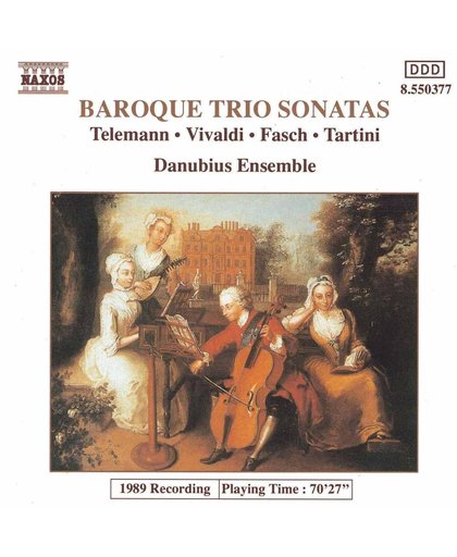 Baroque Trio Sonatas - Telemann, Vivaldi, et al / Danubius