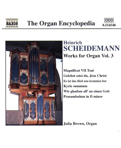 Scheidemann: Organ Works Vol 3 / Julia Brown
