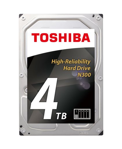 Toshiba N300 4TB HDD 4000GB SATA III interne harde schijf