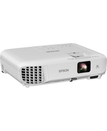 Epson EB-S05 beamer/projector 3200 ANSI lumens 3LCD SVGA (800x600) Desktopprojector Wit