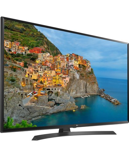 LG 49UJ635V LED TV 124,5 cm (49") 4K Ultra HD Smart TV Wi-Fi Zwart