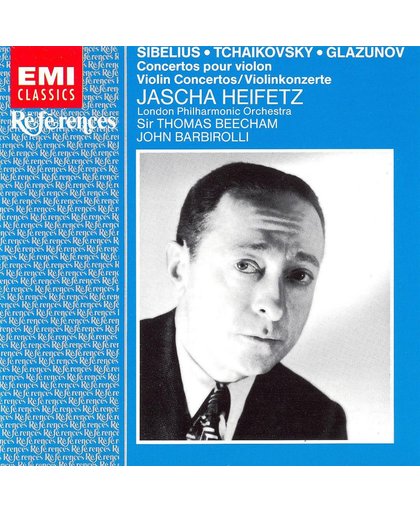 Sibelius, Tchaikovsky, Glazunov: Violin Concertos / Heifetz
