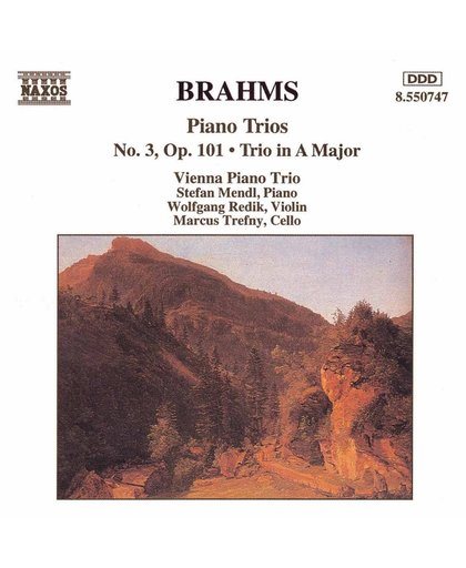 Brahms: Piano Trios no 3, Trio in A / Vienna Piano Trio