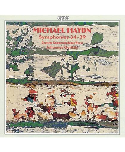 M. Haydn: Symphonies 34-39 / Goritzki, et al