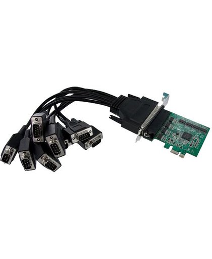 StarTech.com 8-poort Native PCI Express RS232 Seriële Kaart met 16950 UART interfacekaart/-adapter
